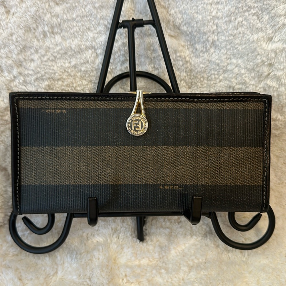 Authentic Fendi Penguin Strip Wallet